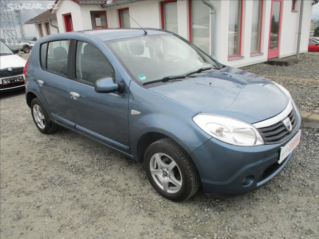 Dacia Sandero, 1,4 i, klimatizace, serviska,